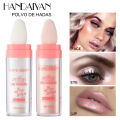 HANDAIYAN—3-Color Body Highlighting Powder Facial Brightening Fine Shimmer Natural Three-Dimensional Contouring Blush Highlighting Stick. 