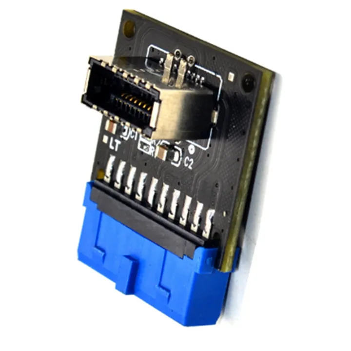 USB%203.0%20Motherboard%20Header%20to%20USB%203.2%20Type%20C%20Front%20Panel%20Type%20E%2020%20to%2019%20Pin%20Converter%20for%20Desktop%20-%20Image%206