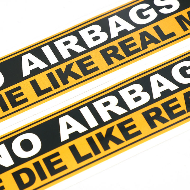 1%20Pcs%20Decal%20Safety%20Warning%20Rules%20Decal%20PVC%20Car%20Stickers%20Auto%20NO%20AIRBAGS%20WE%20DIE%20LIKE%20REAL%20MEN%20for%20Car%20Audi%20Honda%20Toyota%20KIA%20-%20Image%205