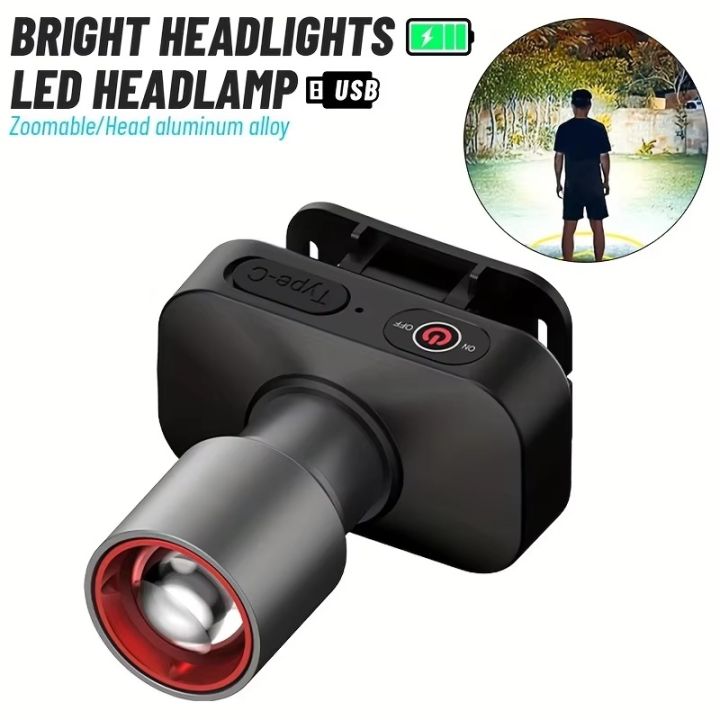 Aiko%20Super%20AS-616/AS-618%20%20Bright%20Camping%20Head%20Lamp%20Zoomable%20Outdoor%20Fishing%20Headlight%203%20Lighting%20Modes%20Type-C%20Rechargeable%20lithium%20Battery%20Aluminum%20Alloy%20And%20Plastic%20Material%20-%20Image%207