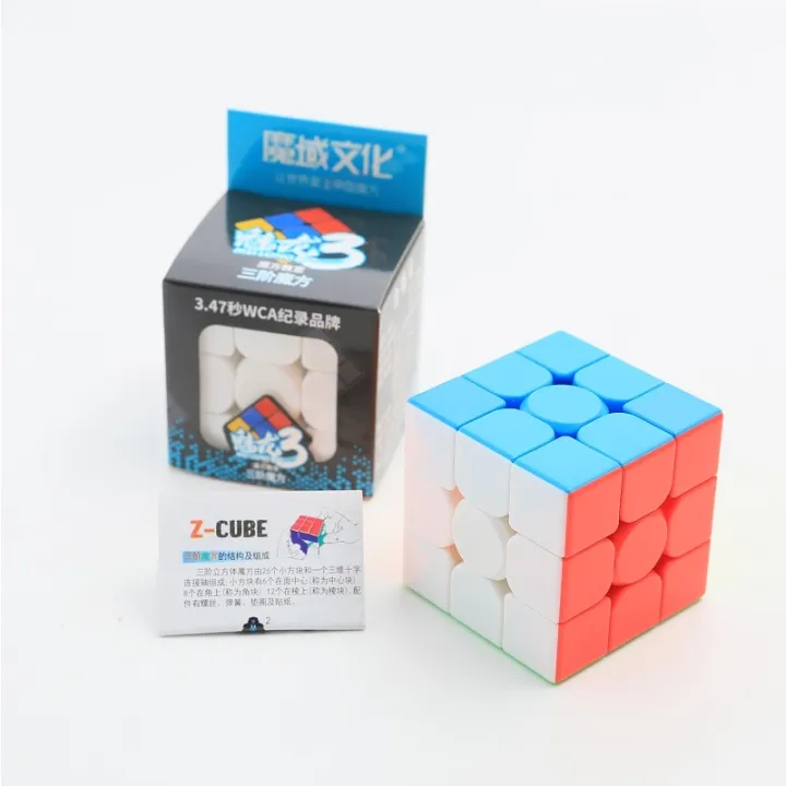 3x3x3%20Rubik%20Cube%20-%20Sticker-less%20Smooth%20Speed%20Stickerless%20Magic%20Cube%20-%20Image%207