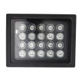 Infrared LED illuminator waterproof and ecurity camera. 