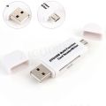 COD USB 2.0 OTG to USB Card Adapter SD TF Android Multifunction USB Memory Card Reader High Speed Micro. 