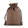 10x14cm Natural Burlap Cotton Linen Bag Christmas Candy Gifts Packaging Pouch Storage Bags Jewelry Packaging Wedding Bag. 