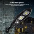 Auoyo LED Solar Light Outdoor Solar Motion Sensor Wall Light Street Lamp Ip65 Waterproof Adjustable 3 Modes Garden Decoration Street Lamp. 