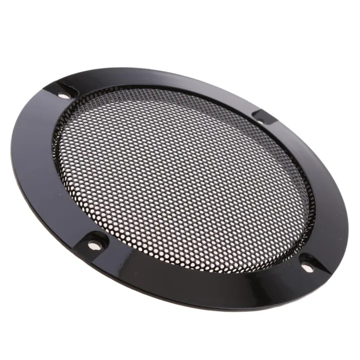 2X%20Speaker%20Grille%20Cover%20Loudspeaker%20Protective%20Mesh%20Cover%20Circle%204''+6.5''%20-%20Image%203