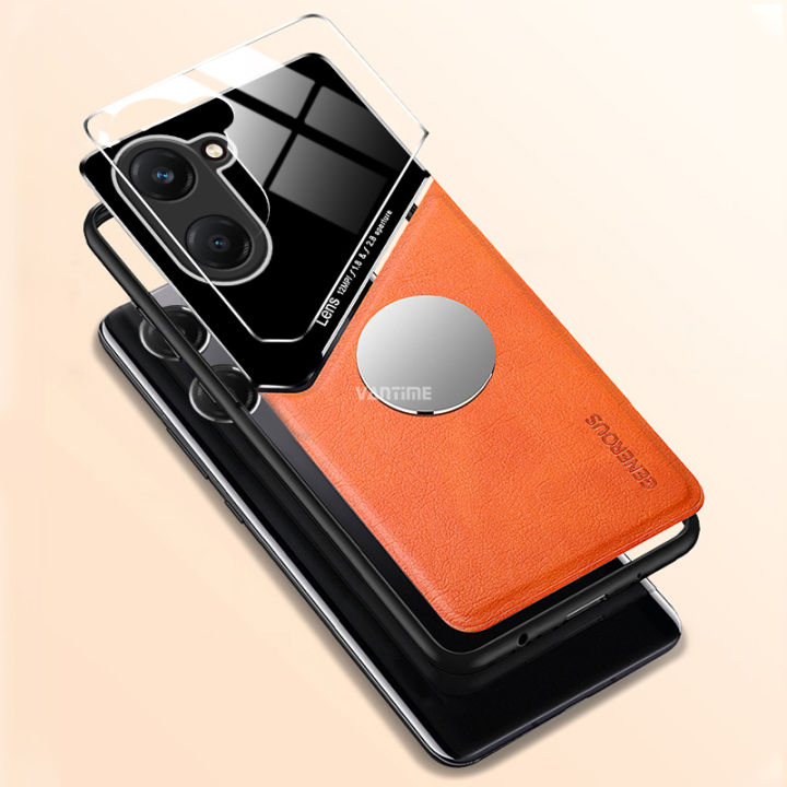 Vantime%20for%20vivo%20Y03%20/%20Y03t%204G%20Case%20Slim%20Magnetic%20Attraction%20Hard%20PU%20Leather%20Back%20Cover%20-%20Image%203