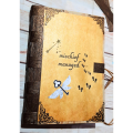 Handmade personalized journal note book/journal/note books/handmade books. 