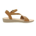 Samsons Brown Casual Slide Sandals For Women. 