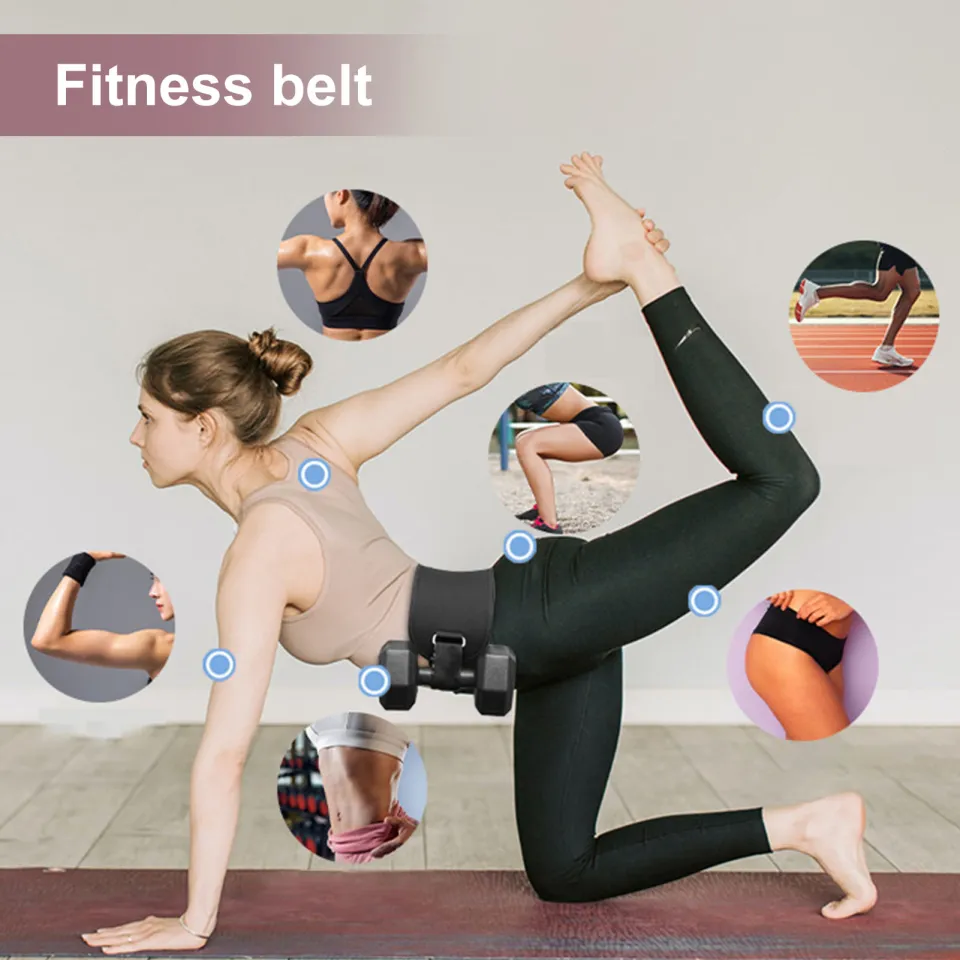 SuperRide Glute Workout Belt Booty Workout Set for Home Gym Hip