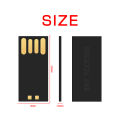 Super Mini Chip USB Flash Drive 64GB Black Memory Stick Ultrathin Pen Drive 32GB 16GB Creative Gifts Pendrive 8GB High Speed. 