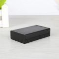 Durable Aluminum Instrument Box Amplifier Housing Power Junction Box Black Outdoor Electronic Project Case Industry. 