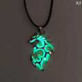 Vintage Magic Steampunk Glowing Luminous Punk Dragon Pendants Necklaces for Mens Women Jewelry Glow In The Dark Pendant Necklace. 