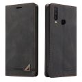 Retro Leather Wallet Foldable Built-in Card Slot and Magnetic Closure Protective Cover For VIVO Y17 / Vivo Y15 / Vivo Y12 / Vivo Y11 Phone Cover Case. 