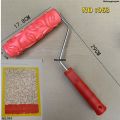 Tube tool with handle imitation pigment wall painting roll [new arrival] cylinder paint wood grain rubber paint DIY rolling gpengs Bizhanhu cheap price household printing pattern. 