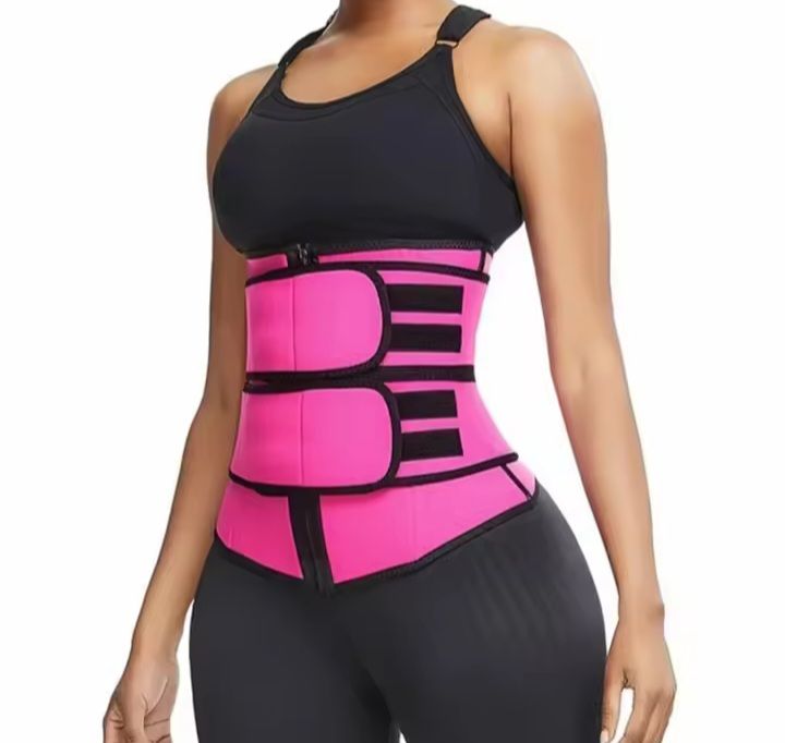 Waist shaper Women Waist Trainer body shaper Girdles slimming belt shapewear Waist Cincher body fajas Colombianas tummy shaper Shaper wear Waist Trainer Belt Weight Loss Cincher Body Shaper Tummy Control Strap Slimming Sweat Fat Burning Bel