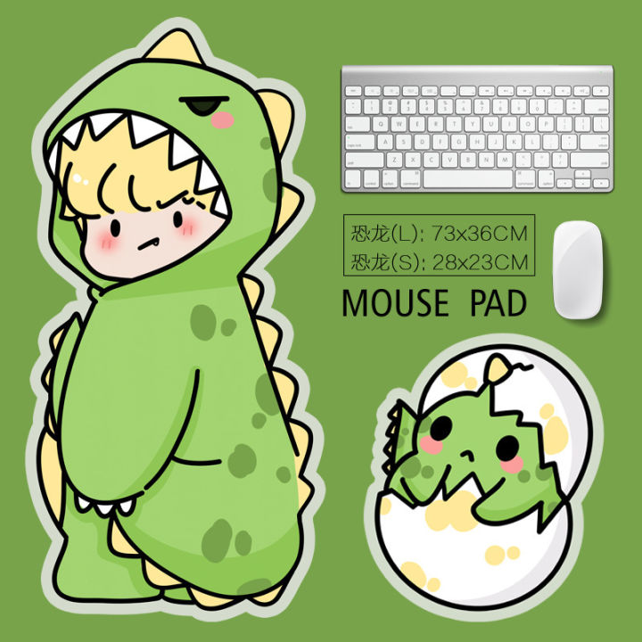 Cute Cartoon Mouse Mat Oversized Shaped Water-Absorbing Quick-Drying Girl Good-looking Notebook Keyboard Table Mat