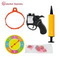Balloon Game Russian Roulette Revolver Toy with 10 Balloons Fun Party Game for Bar Interactive Pranks Desktop Lucky Turntable Wheel Shooter Revolver Toy Set. 