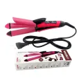 Nova 2-in-1 Hair Curler & Straightener Set. 