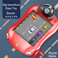 Educational electric manual kids interactive musical racing toy car adventure game. 