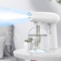 Handheld Blue Light Ozone Disinfection Gun Sprayer Portable Charging XSD031 pro - white. 