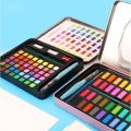 36/48 Colors Watercolor Paint in Delicate Box Solid Watercolors With Paint Brush Watercolor Paper Painting Set Art Supplies. 