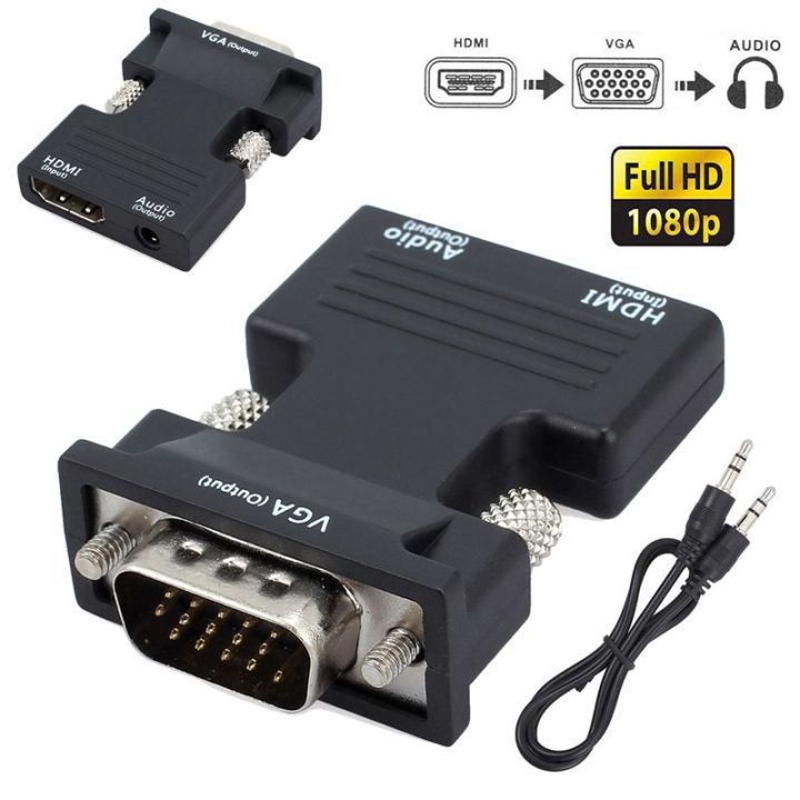 1080P%20HDMI%20Female%20to%20VGA%20Male%20with%20Audio%20Output%20Cable%20Converter%20Adapter%20-%20Image%209