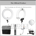 (2M) Pack 0K Video Light Kit 270ED Ring Light RO Bea-480 Po 96W Yidobl Ring Light FDuty Studio L0-1000 Light Makeup Light Stand. 
