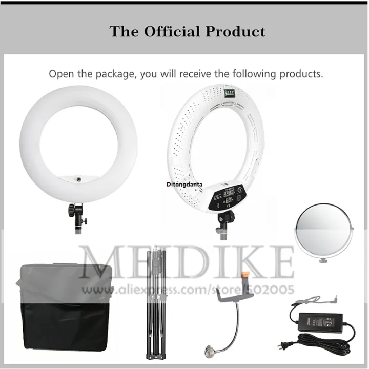 (2M)%20Pack%200K%20Video%20Light%20Kit%20270ED%20Ring%20Light%20RO%20Bea-480%20Po%2096W%20Yidobl%20Ring%20Light%20FDuty%20Studio%20L0-1000%20Light%20Makeup%20Light%20Stand%20-%20Image%204
