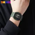 SKMEI men electronic watch waterproof watch with countdown luminous fashion casual style For Men 1988. 