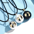 Sutuiying Eudora Harmony Ball Pendant Necklace Pregnancy Chime Ball Mexcian Bola Pendants Wishing Balls Fine Jewelry for Women Best Gift. 