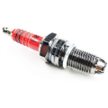 spark scooter-6pcs x Spark Plug-Red & Silver. 