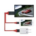 USB 3.1 Type-C to HDMI-Compatible 4K HDTV Cable for Android Phone to Connect TV Same Screen Device Cable Link Phone Connection. 