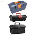 Empty Tool Box Small Tool Box Portable Tool Organizer for Workshops Garages. 