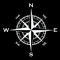 Nautical Compass Car Stickers Outdoor Personality Styling Decoration Laptop Sticker Reflective Rear End Glass Vinyl Decals. 