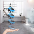 Rechargeable Remote Control Sensor Helicopter Hand Sensor Control Helicopter. 