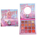 BELZGMEE 16 Colors Matte Eyeshadow Palette Book with Mirror Beauty Girl Glitter Blush Eyes Shadow Professional Cosmetic for Face. 