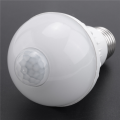 Motion Sensor Bulb Human Body Infrared Induction LED Light Bulbs Automatically Activated Light for Porches (5W). 