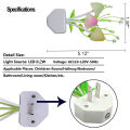Romantic Colorful Sensor LED Mushroom Wall Lamp Night Light Home Bedroom Decor. 