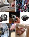 Hand Wrench 48 in 1 Swivel Head Multi Tool in One So Socket Ratchet 360 Degree Rotating Large Head Size Works Spline Bolts Multifunction Pass Torx 6-Point Universal Furniture Car Repair. 