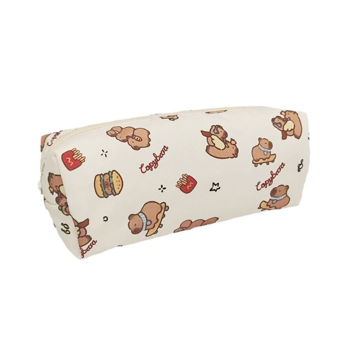 Pencil Holder Largecapacity Capybara Pencil Case Storage Box