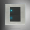 LED Wall Switch Panel Two Switch Single/Double Control 250V 10A High Quality. 