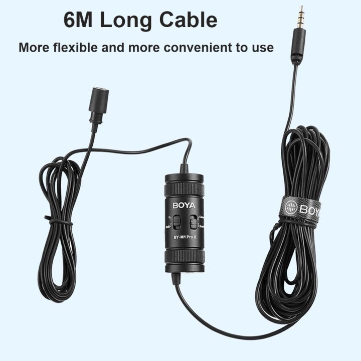 BOYA%20BY-M1%20Pro%20II%20Universal%20Clip-on%20Microphone%20Omni-directional%20Condenser%20Lapel%20Mic%20-%20black%20-%20Image%208