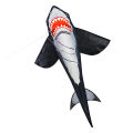 【Whoever uses it, who praises it】Big Shark Shaped Kite Easy To Fly Colorful Flight Kite with Wire Board Marine Animal Kite Enhance Coordination for Boys Girls. 