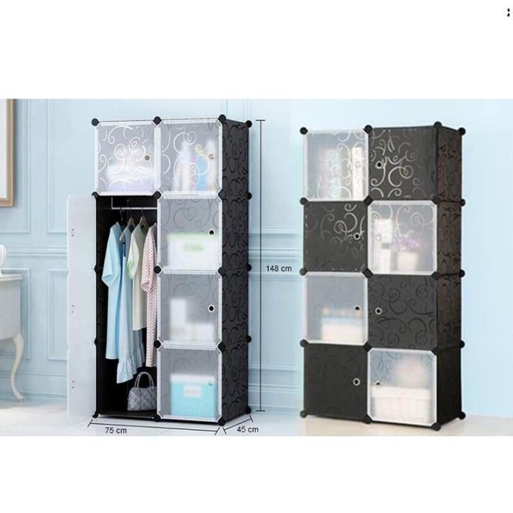 Cloth Racks Wardrobe Eight Door Wardrobe 8 Door Wardrobe Portable ...