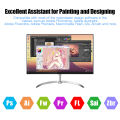 [Ready Stock]10x6 Inch Professional Graphics Drawing Tablet 12 Express Keys with 8192 Levels Bat-tery-Free Stylus/8pcs Nibs/Pen Clip Support PC/Laptop Connection for Painting Designing Online Course. 