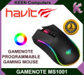 HAVIT GAMENOTE MS1001 PROGRAMMABLE GAMING MOUSE 7 Keys. 