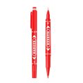 1PC 0.5/1mm Double-headed Marker Oil Based Permanent Markers Waterproof Media Disc Dual Tip Pens School Office Stationery. 