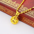 Gold Color Pendant Bird's Nest Lucky Clover Flower Heart Dangle For Women Charms Jewelry Necklace Accessories Wedding Party Gift Jessica. 