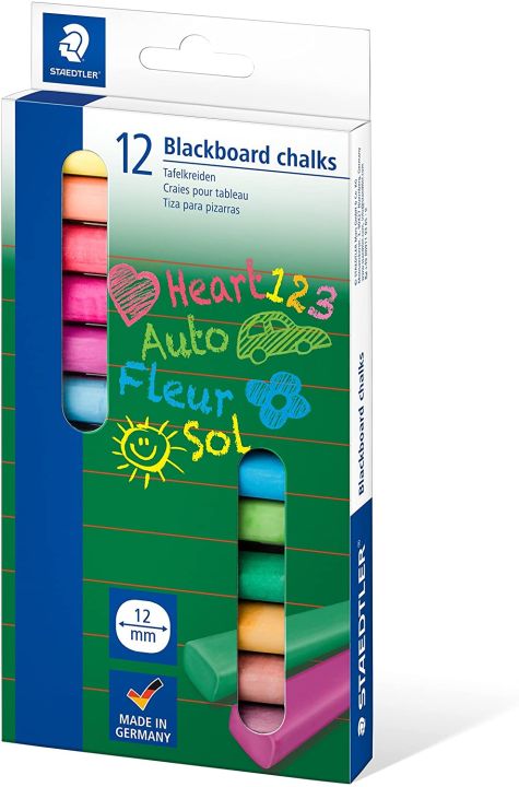 STAEDTLER%C2%AE%202360%20Blackboard%20chalk%2012%20colours%20-%20Image%203